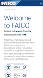 Mobile Screenshot of faico.com.ar